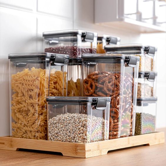 home organisation products - airtight food containers